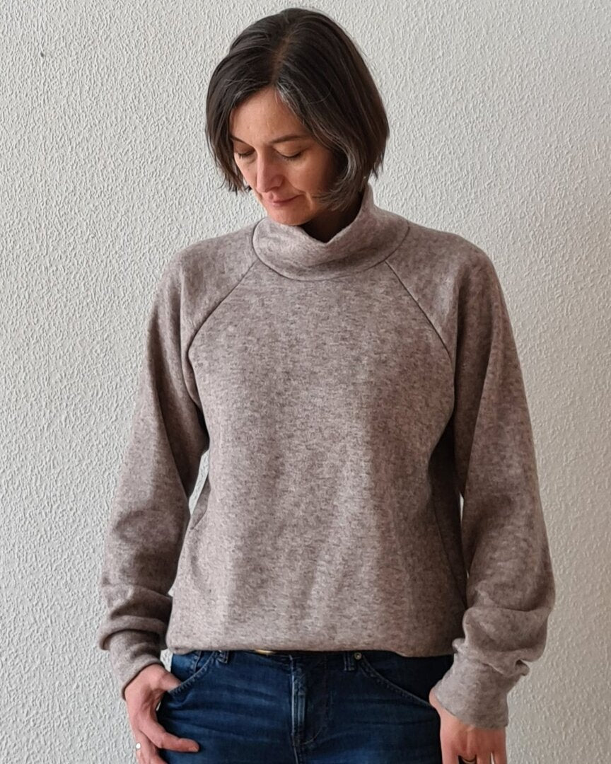 Papierschnittmuster lillesol women No.101 Raglansweater "Raisa" *mit Video-Nähanleitung ✂✂✂