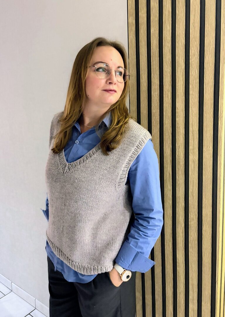 Ebook / Strickanleitung lillesol knits No.3 Slipover "Svala"