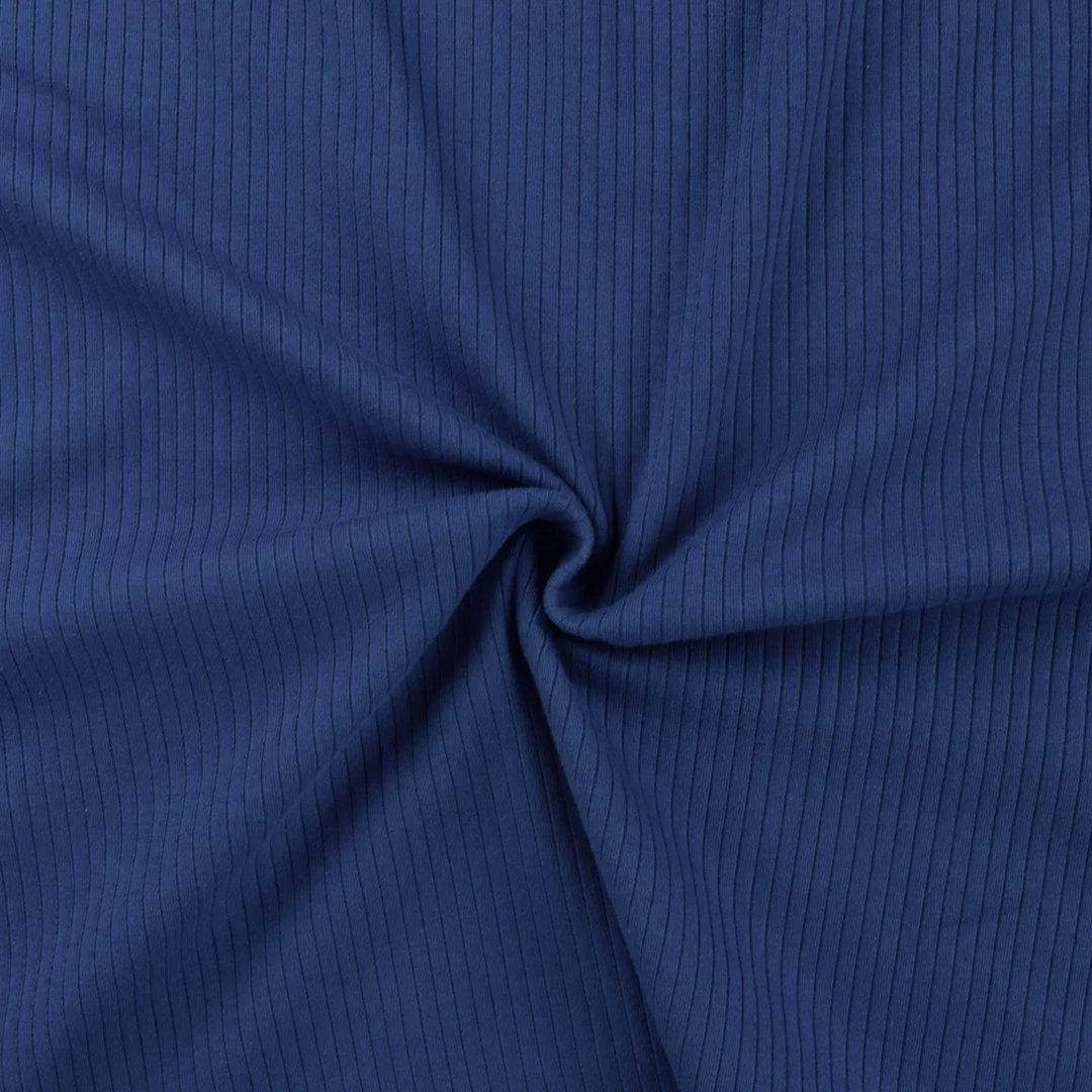 Rippjersey weich - royalblau *Videovorstellung*