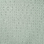 Jersey mit Lochstickerei florale Waben - mint