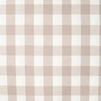 Baumwoll-Flanell Karos - dusty brown *Videovorstellung*