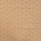 Baumwoll-Voile mit Stickerei Blüten - dark sand