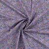 Baumwoll Voile Blütenmeer - fliederlila