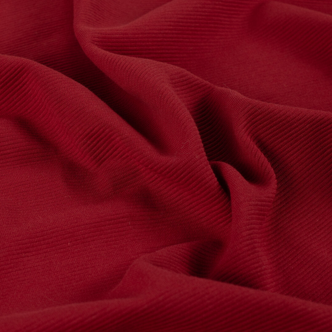 Ottoman Jersey - dunkelrot