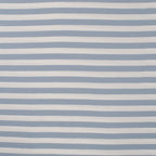 Jersey Streifen - hellblau