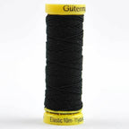 Elasticfaden Gütermann - schwarz 10m