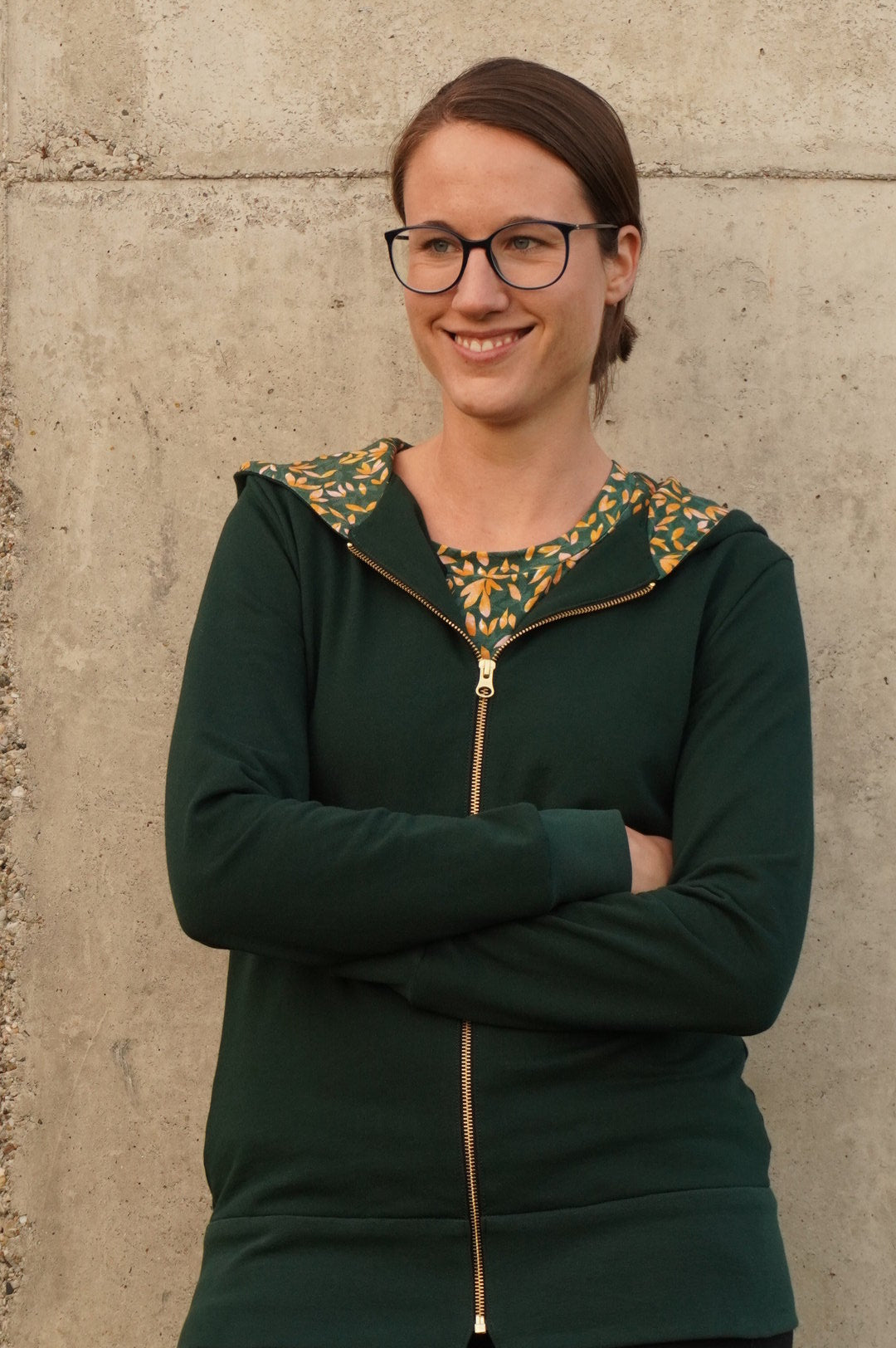 Designbeispiel: lillesol women No.15 Kapuzenjacke