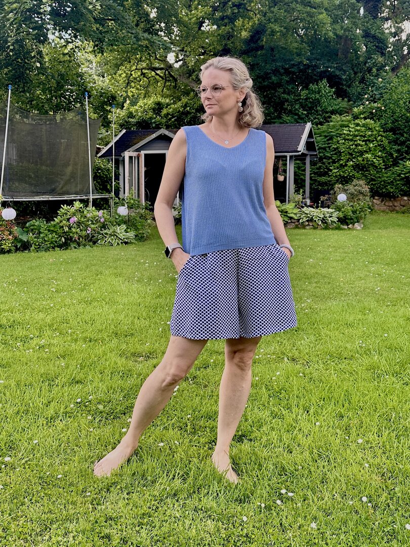Designbeispiel: lillesol women No.104 Shorts & Culotte "Valencia"