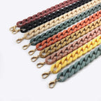 Taschenkette Kunststoff - dusty green