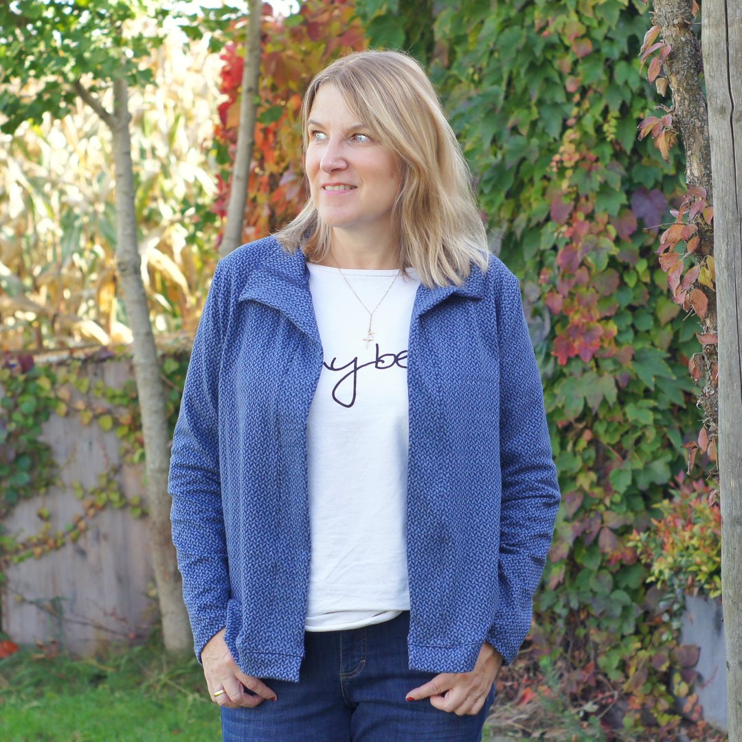 Designbeispiel: lillesol women No.68 Cardigan "Viga"