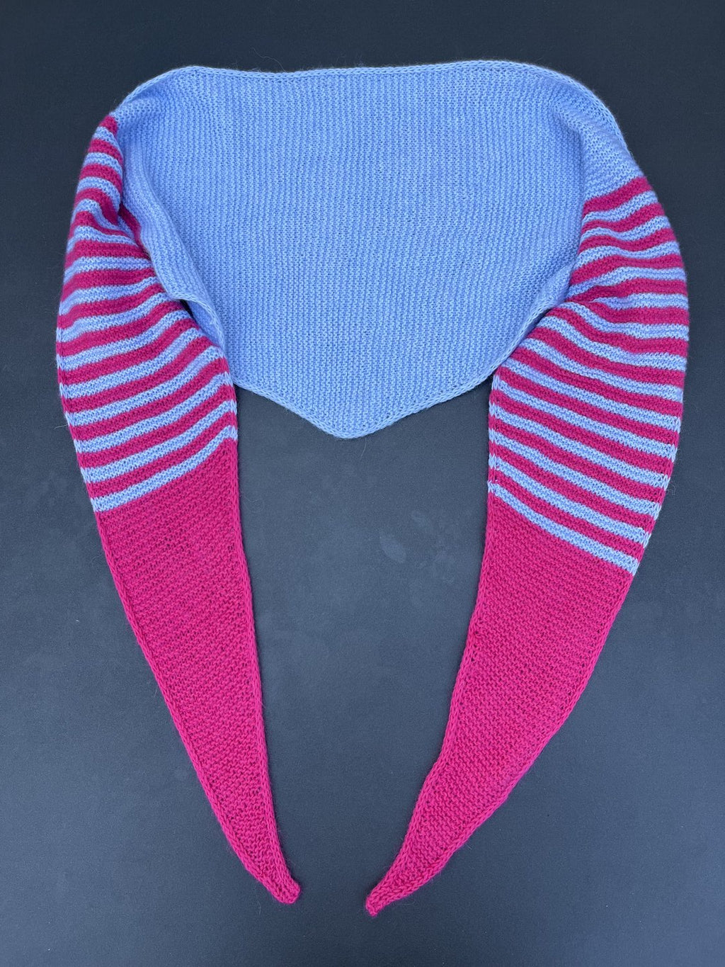 Designbeispiel: Ebook / Strickanleitung lillesol knits No.4 Dreieckstuch "Vira"