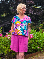 Designbeispiel: lillesol women No.104 Shorts & Culotte "Valencia"