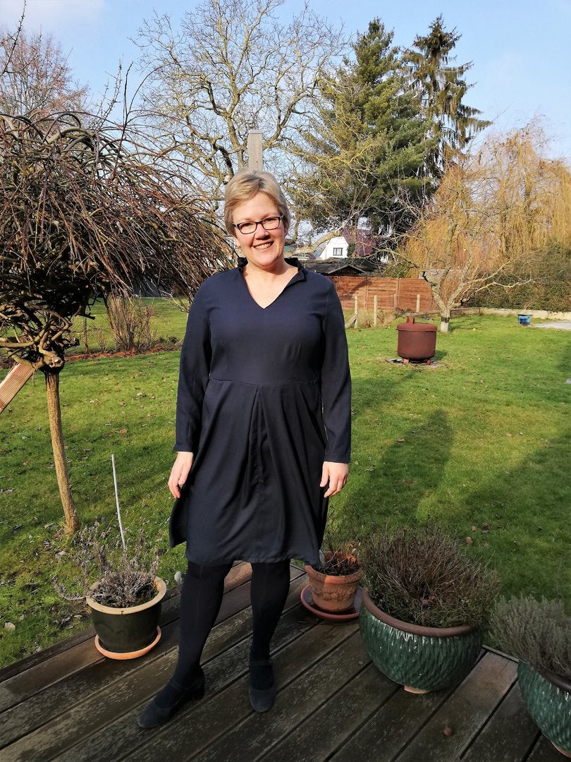 Designbeispiel: lillesol women No.60 Kleid "Magnolia"