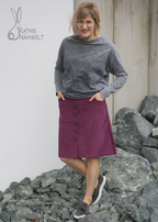 Designbeispiel: lillesol women No.40 Knopfrock