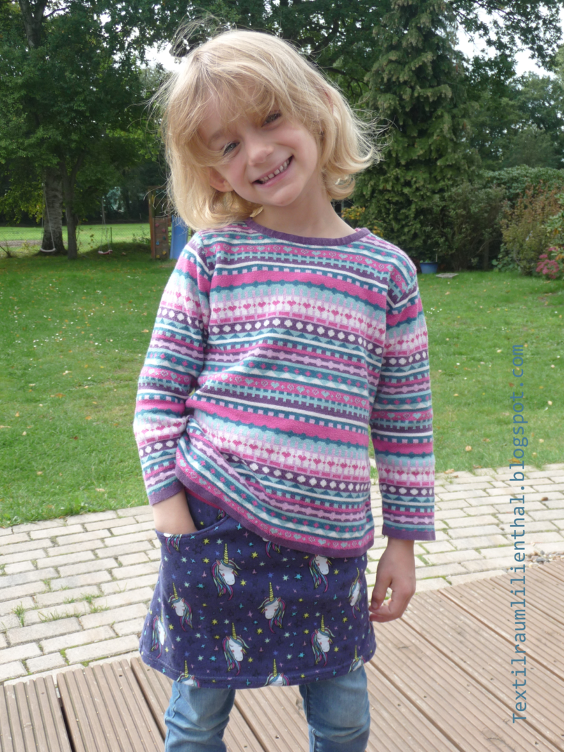 Ebook / Schnittmuster lillesol basics No.71 Jerseyrock *mit Video-Nähanleitung*