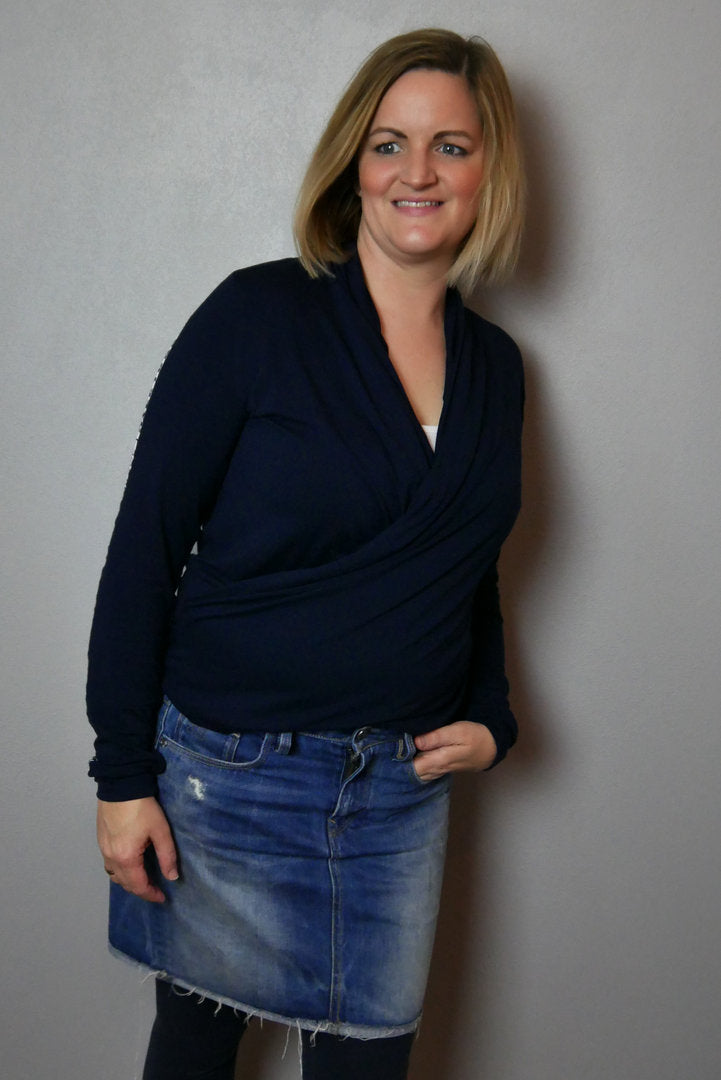 Designbeispiel: lillesol women No.41 Wickelshirt