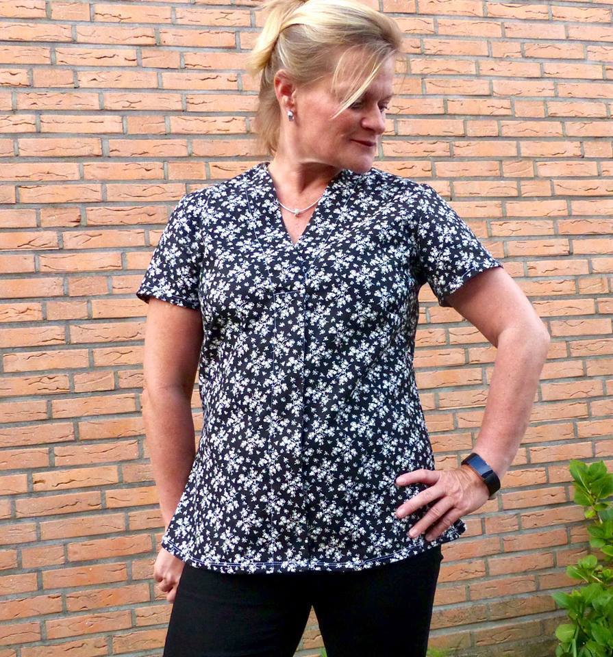 Designbeispiel: lillesol women No.30 Marisol-Bluse