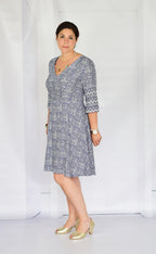 Ebook / Schnittmuster lillesol women No.34 Kleid Belleza * mit Video-Nähanleitung *