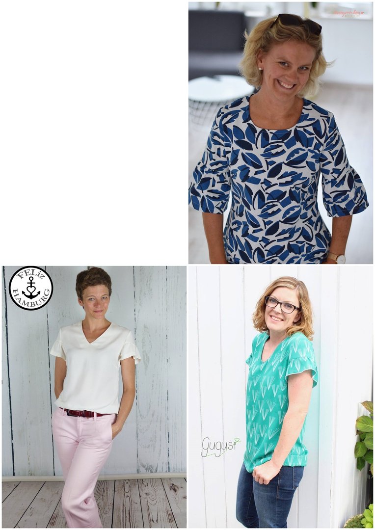 lillesol ebook set basics No.61 und women No.35 * mit Video-Nähanleitung *