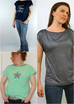 Papierschnittmuster lillesol women No.4 Sommershirt *mit Video-Nähanleitung*✂✂✂