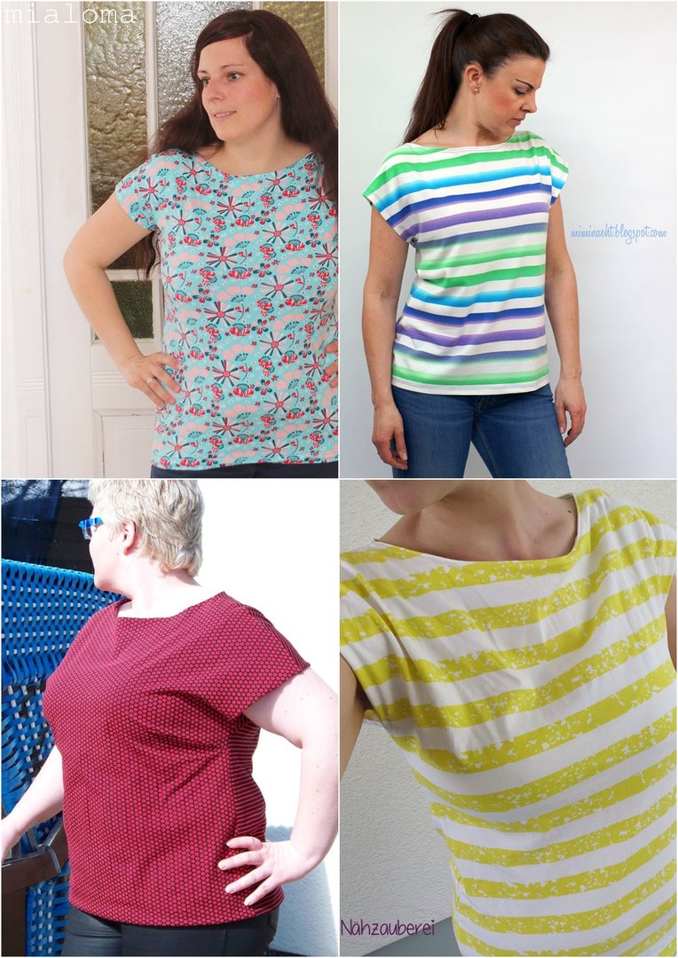 Designbeispiel: lillesol women No.4 Sommershirt