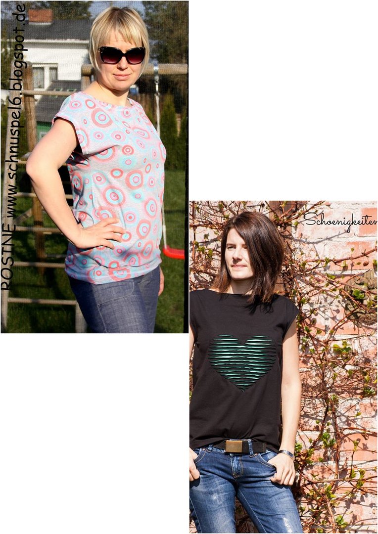 Designbeispiel: lillesol women No.4 Sommershirt