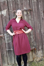 Designbeispiel: lillesol women No.70 Blusenshirt & Kleid "Kaia" mit Video-Nähanleitung