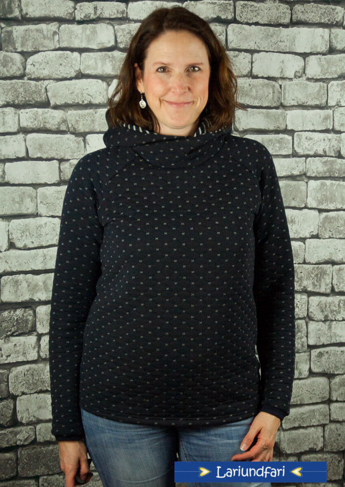 Designbeispiel: lillesol women No.39 Raglan-Hoodie