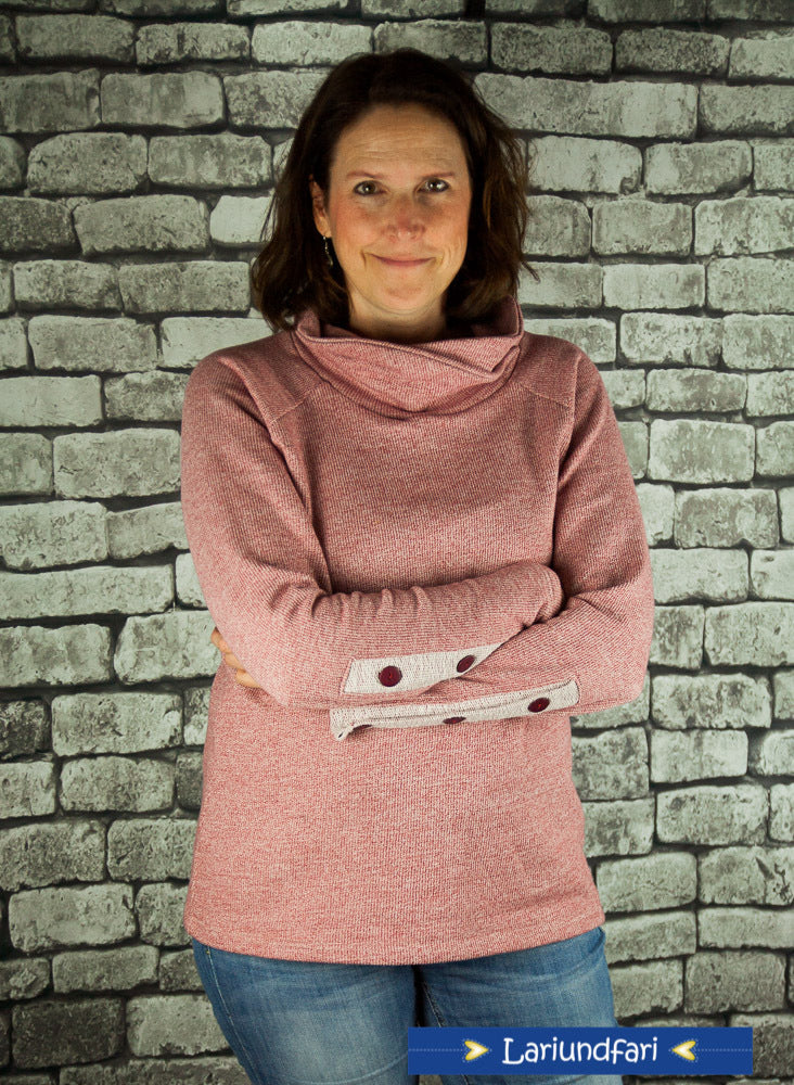 Designbeispiel: lillesol women No.39 Raglan-Hoodie