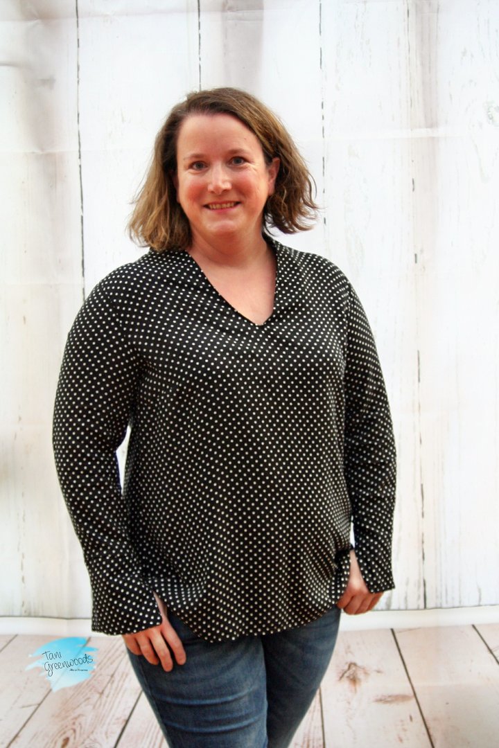 Designbeispiel: lillesol women No.38 Flora-Bluse