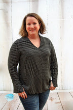 Designbeispiel: lillesol women No.38 Flora-Bluse
