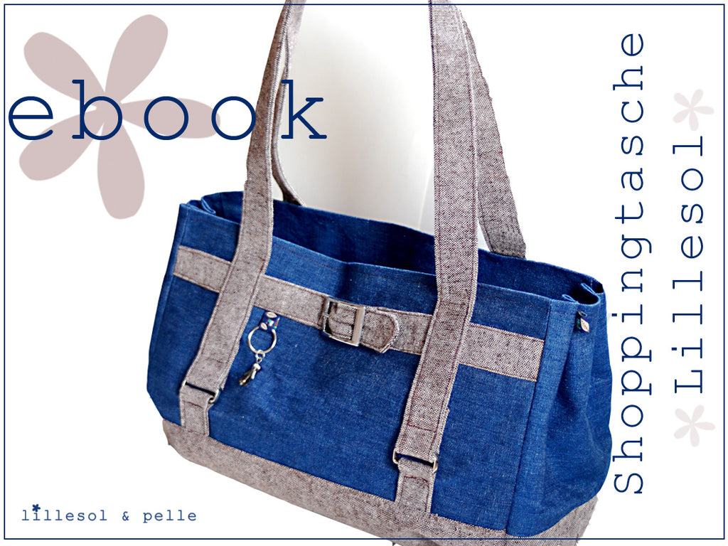 Ebook / Schnittmuster Shoppingtasche Lillesol