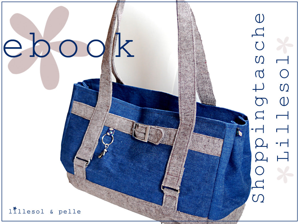 Ebook / Schnittmuster Shoppingtasche Lillesol