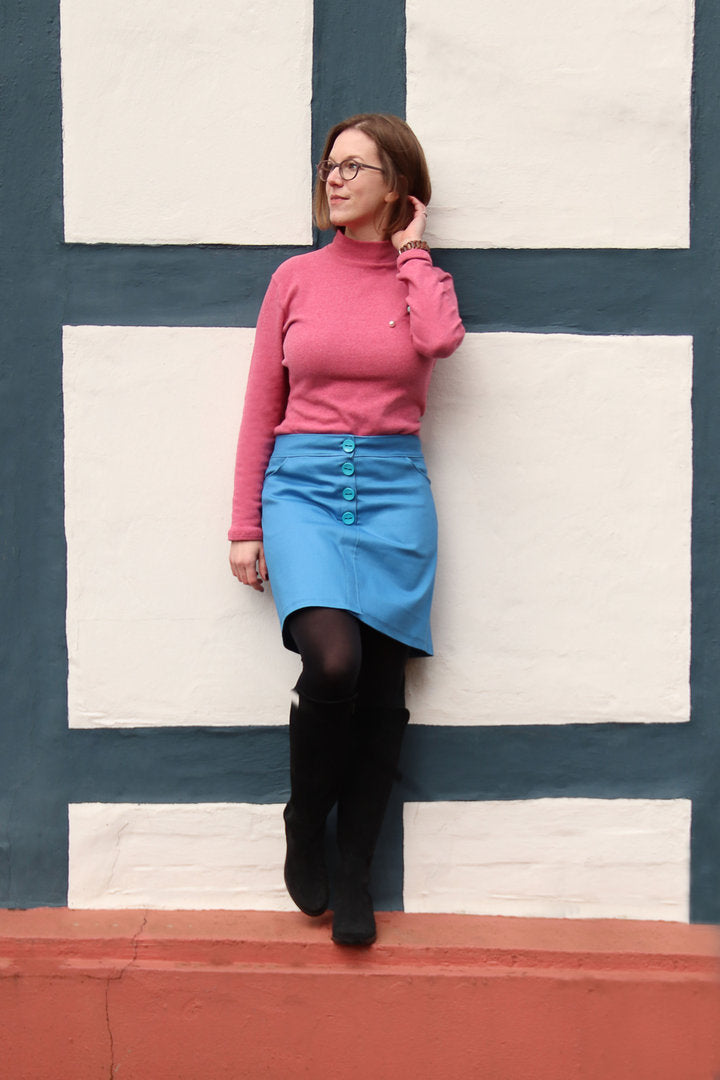Designbeispiel: lillesol women No.40 Knopfrock