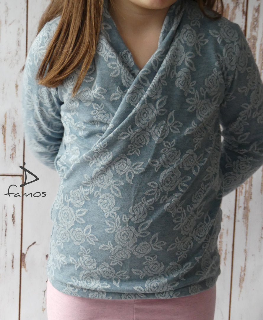 Ebook / Schnittmuster lillesol basics No.66 Wickelshirt *mit Video-Nähanleitung*