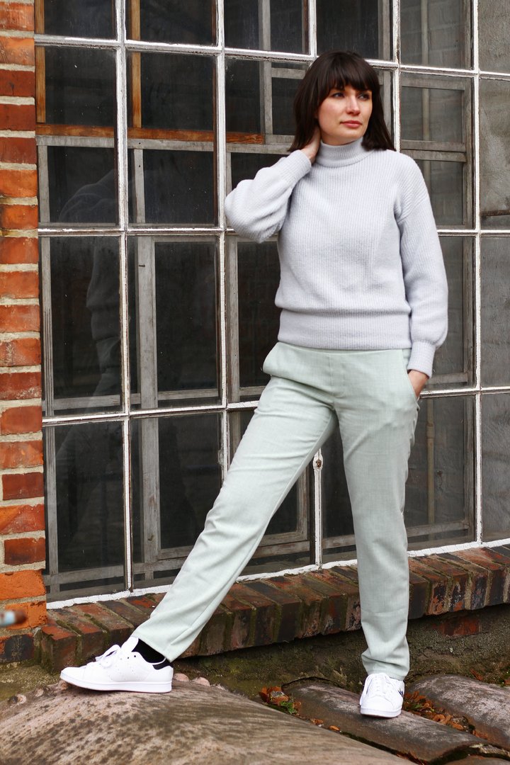 Ebook / Schnittmuster lillesol women No.62 Tapered Hose "Paula" *mit Video Nähanleitung*