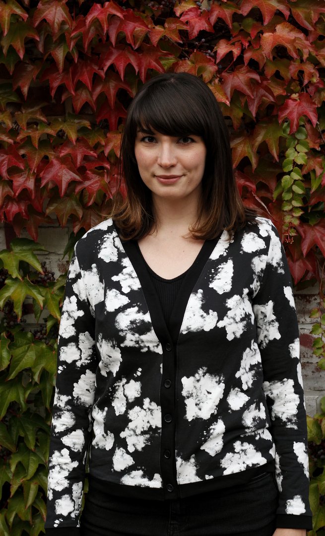 Designbeispiel: lillesol women No.59 Basic-Strickjacke