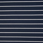 Viskose Jersey gestreift navy/weiß breit *Videovorstellung*