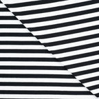 Viskose Jersey gestreift schwarz/weiß schmal *Videovorstellung*