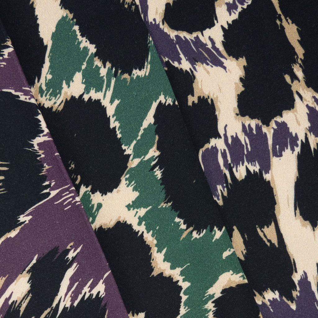 Viskose Webware Geoluxe Leo by Kibadoo - purple