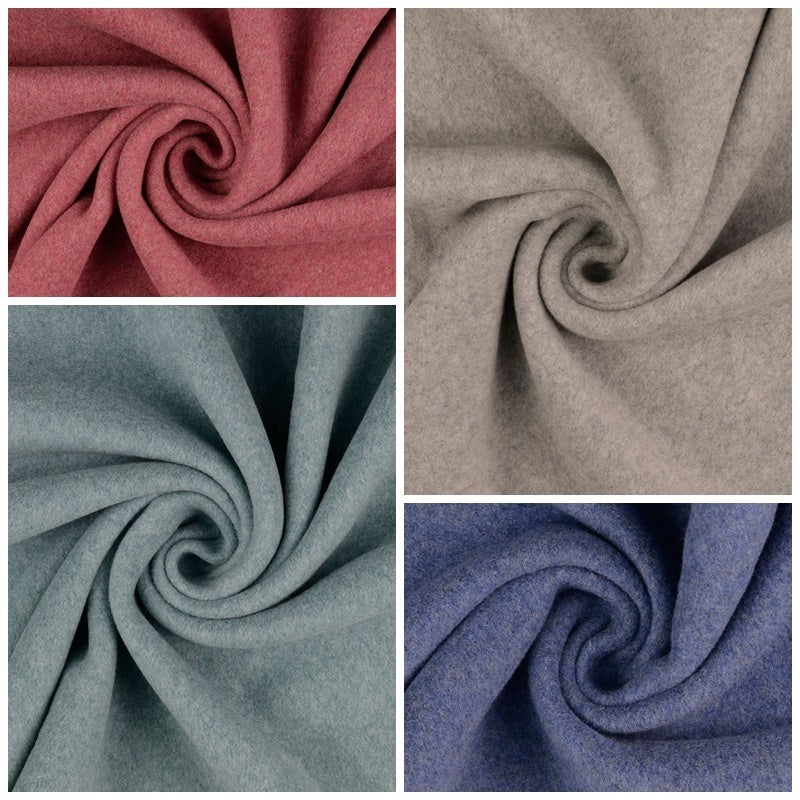 Organic Fleece - grau meliert