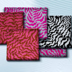 Viskose Webware Swafing - Dancing Algae by Thorsten Berger schwarz/weiß
