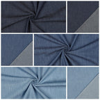 Denim Slub (leicht) - mittelblau