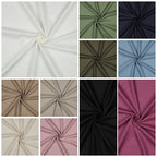 Viskose Leinen uni - salbei