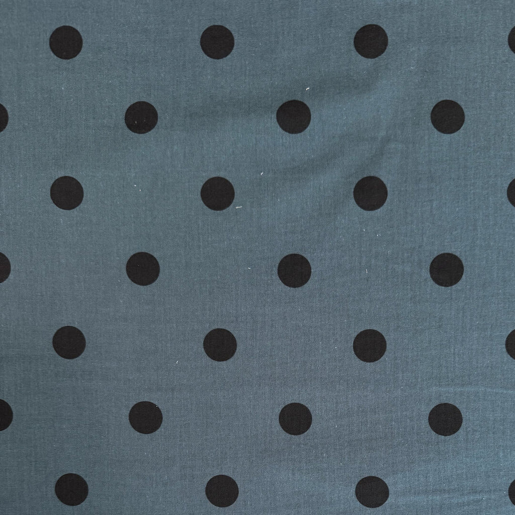 Musselin/Double Gauze "Polka Dots" - Eigenproduktion l&p - Rost