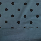 Musselin/Double Gauze "Polka Dots" - Eigenproduktion l&p - Rost