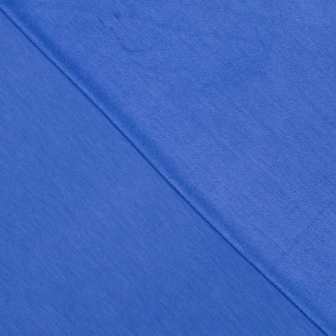 Bambus French Terry - royalblau *Video-Vorstellung*
