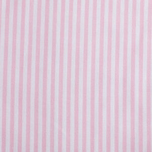 Baumwolle Streifen rosa fein - Reststück 1,6M