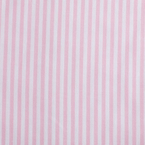 Baumwolle Streifen rosa fein - Reststück 1,6M