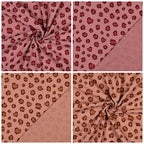 Musselin/Double Gauze Leo - peach